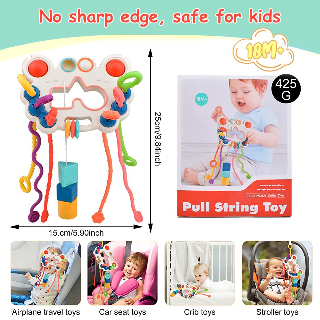 PATPAT Sensory Toys for Kids, Cartoon Activity Toys for Baby Sensory Development Silicone Montessori Toys for Toddler Soothing Toy Kids Interactive Toy Early Educational Toys Gifts for Newborns PATPAT Sensory Toys for Kids, Cartoon Activity Toys for Baby Sensory Development Silicone Montessori Toys for Toddler Soothing Toy Kids Interactive Toy Early Educational Toys Gifts for Newborns